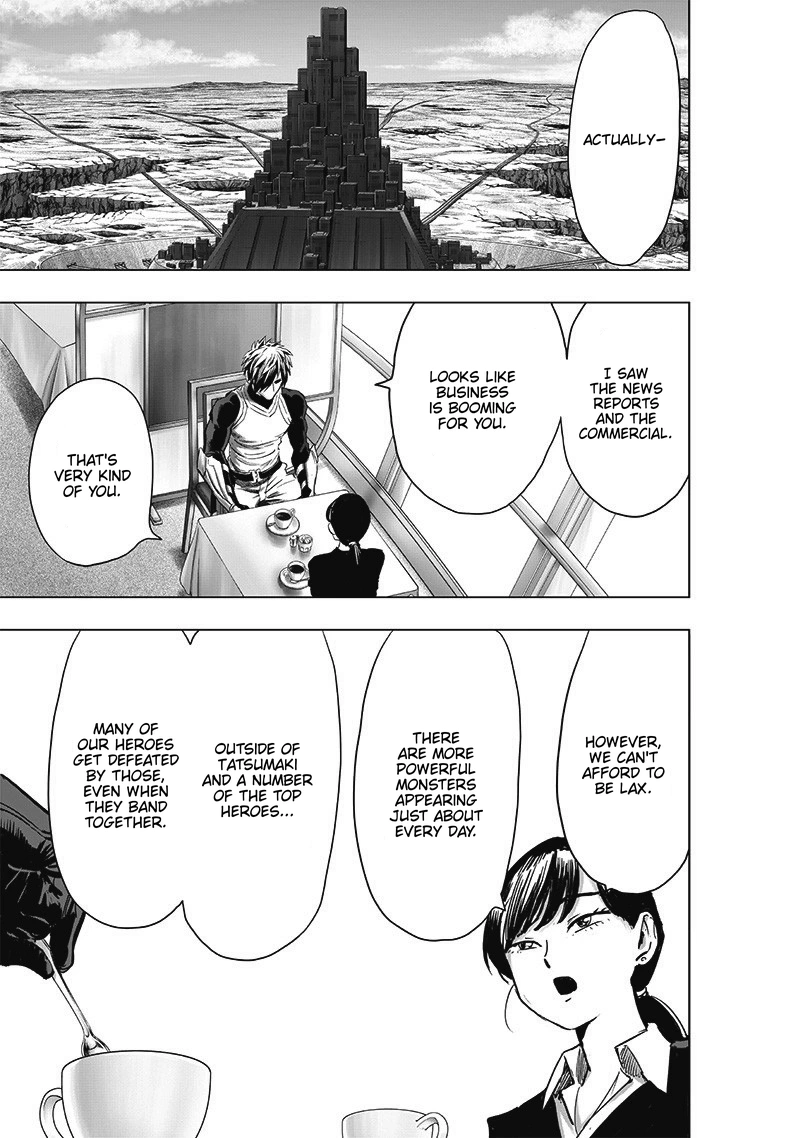 One Punch Man Manga Chapter 184 page 14 - Scout scene