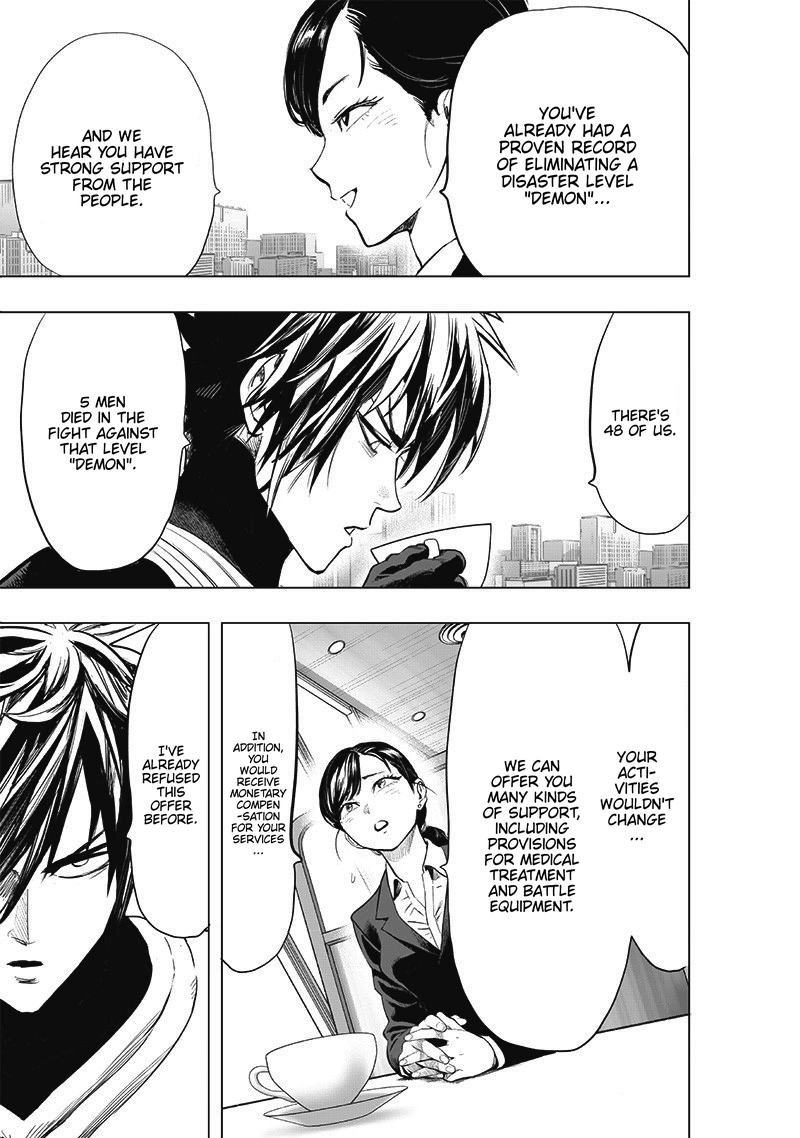 One Punch Man Manga Chapter 184 page 18 - Scout scene