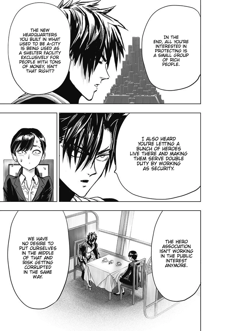 One Punch Man Manga Chapter 184 page 20 - Scout scene