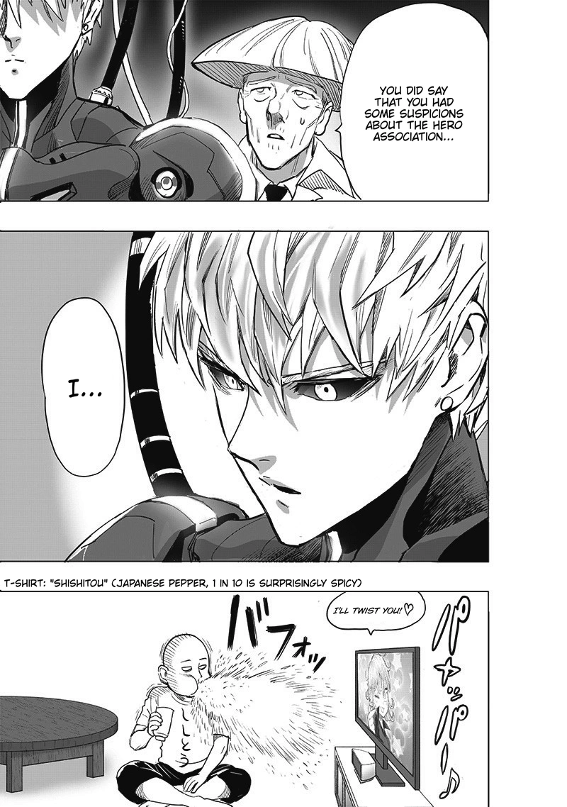 One Punch Man Manga Chapter 184 page 28 - Scout scene