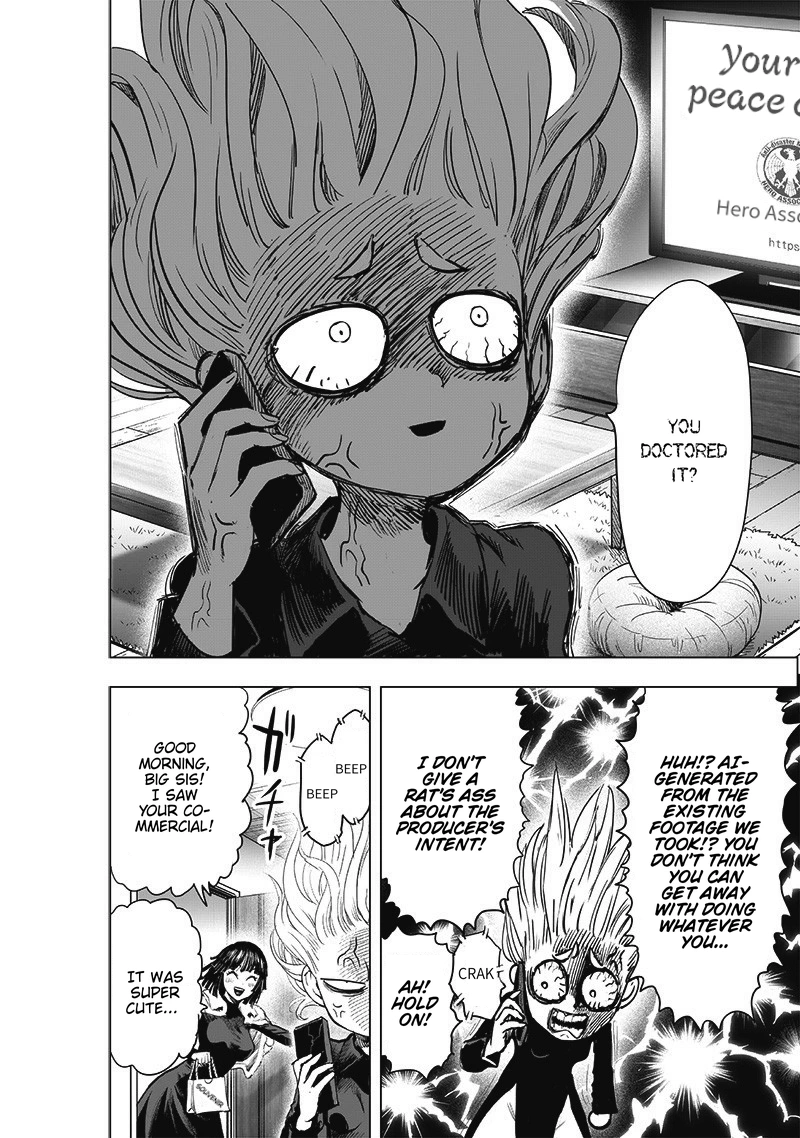 One Punch Man Manga Chapter 184 page 7 - Scout scene