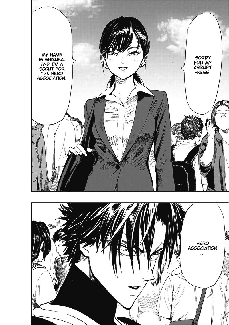 One Punch Man Manga Chapter 184 page 9 - Scout scene