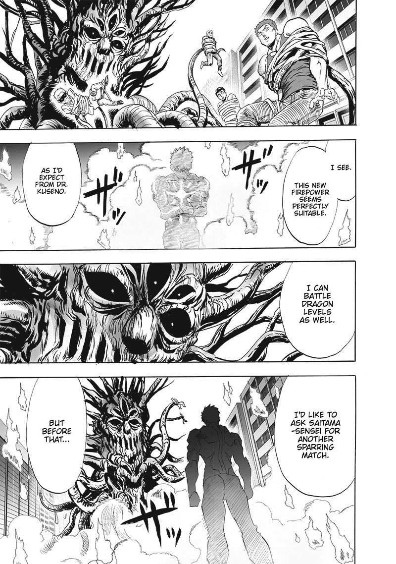 One Punch Man Manga Chapter 185 page 26 - Updates scene
