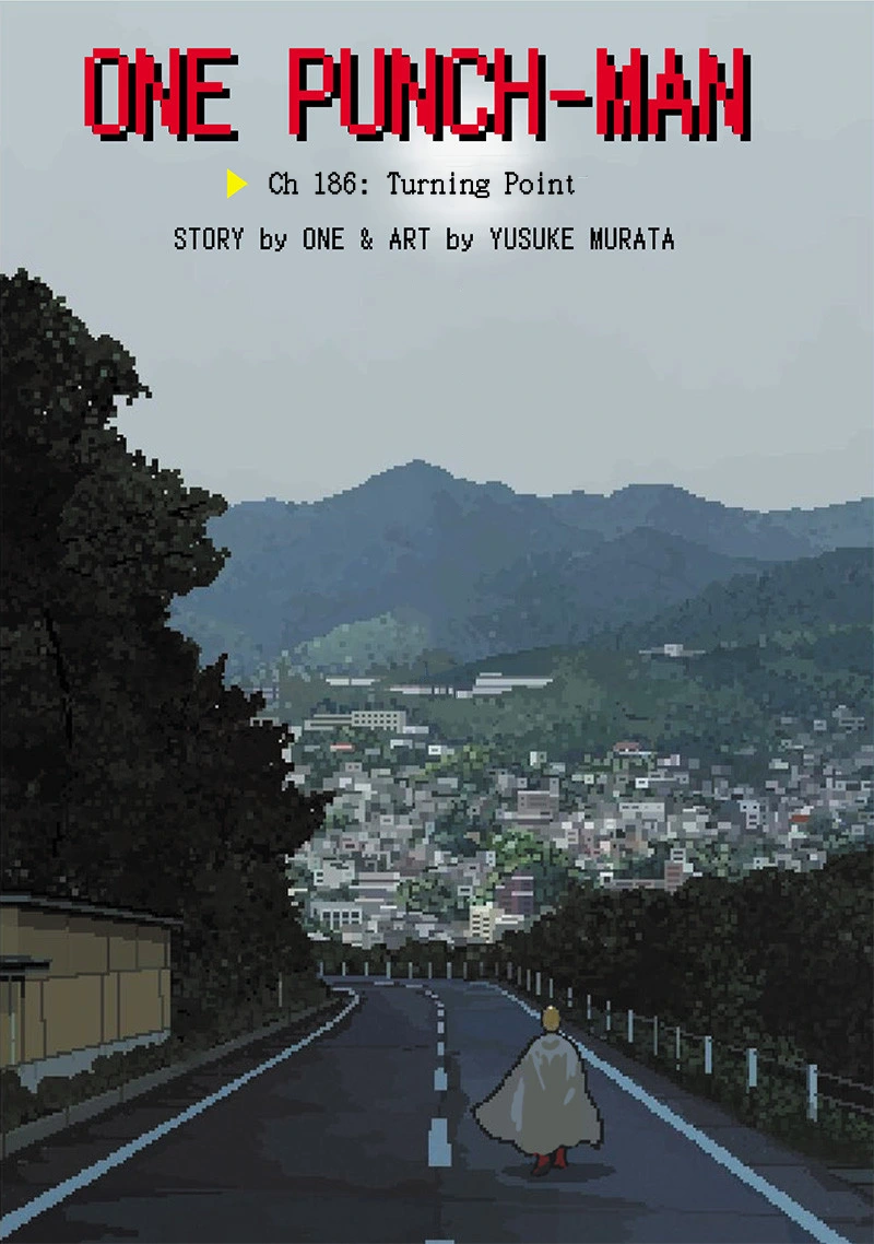 One Punch Man Manga Chapter 186 page 1 - Turning Point scene