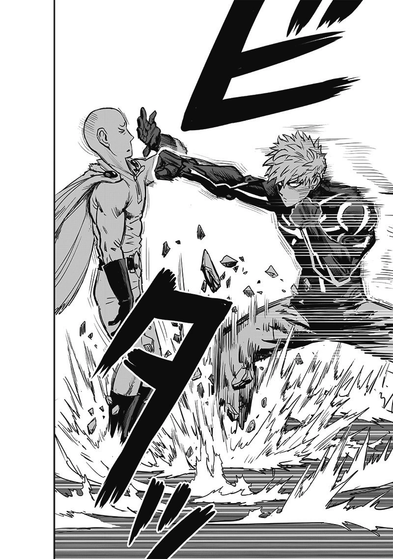 One Punch Man Manga Chapter 186 page 13 - Turning Point scene