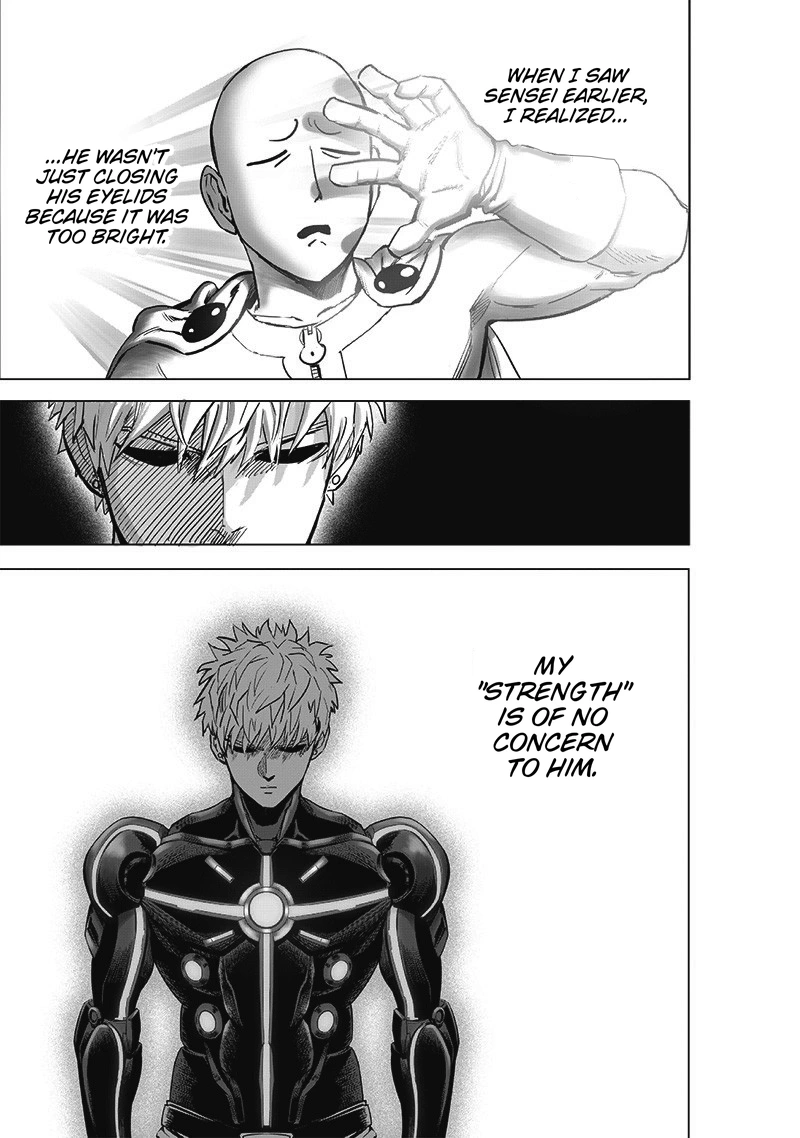 One Punch Man Manga Chapter 186 page 19 - Turning Point scene