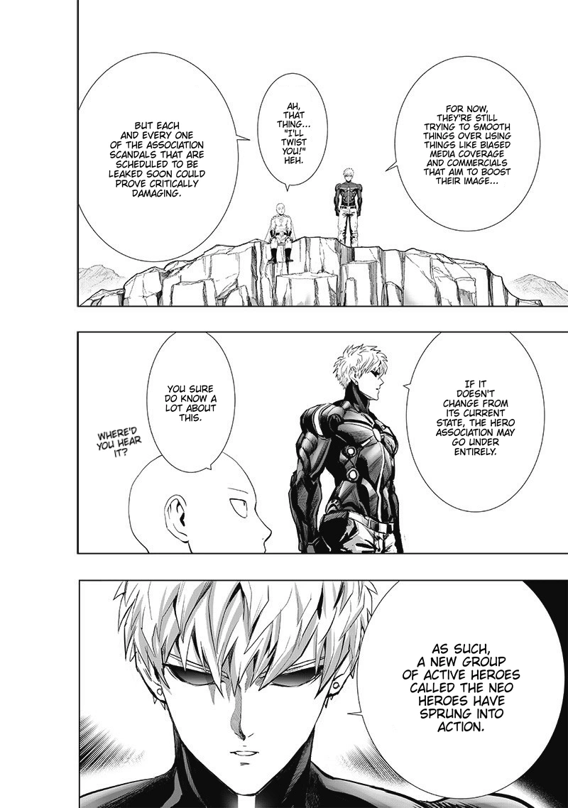 One Punch Man Manga Chapter 186 page 24 - Turning Point scene