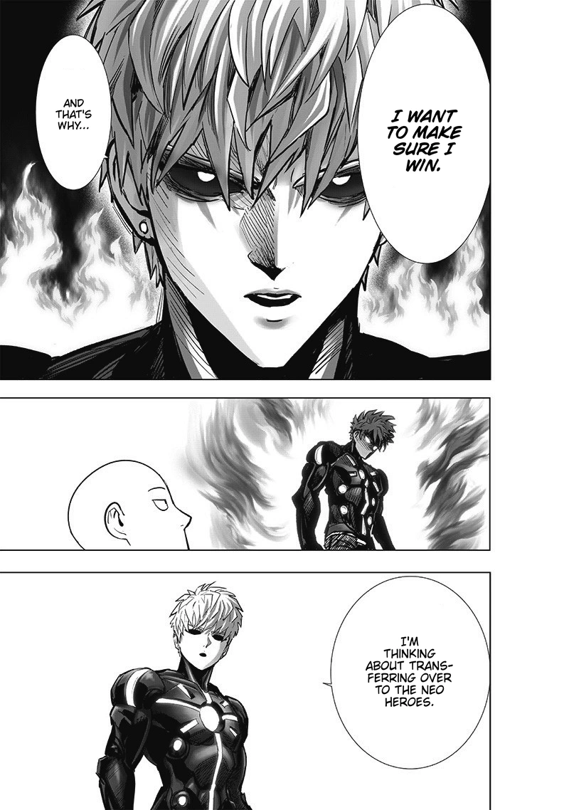One Punch Man Manga Chapter 186 page 29 - Turning Point scene