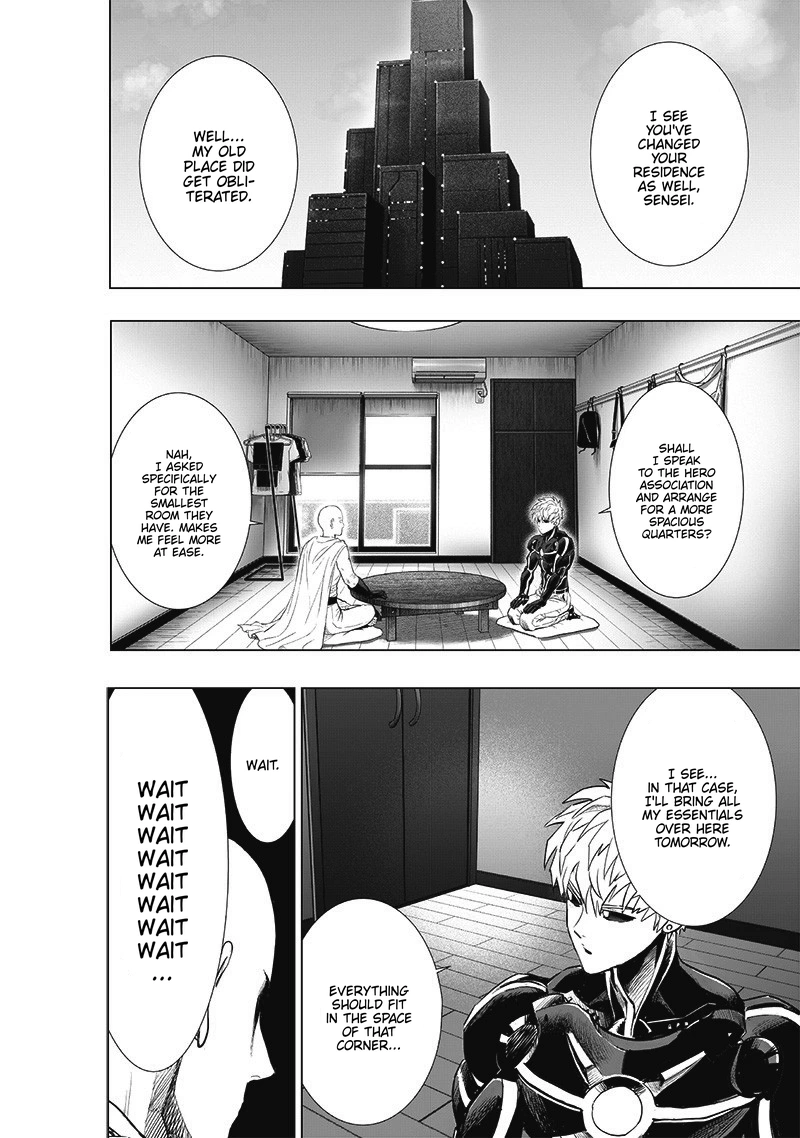 One Punch Man Manga Chapter 186 page 3 - Turning Point scene
