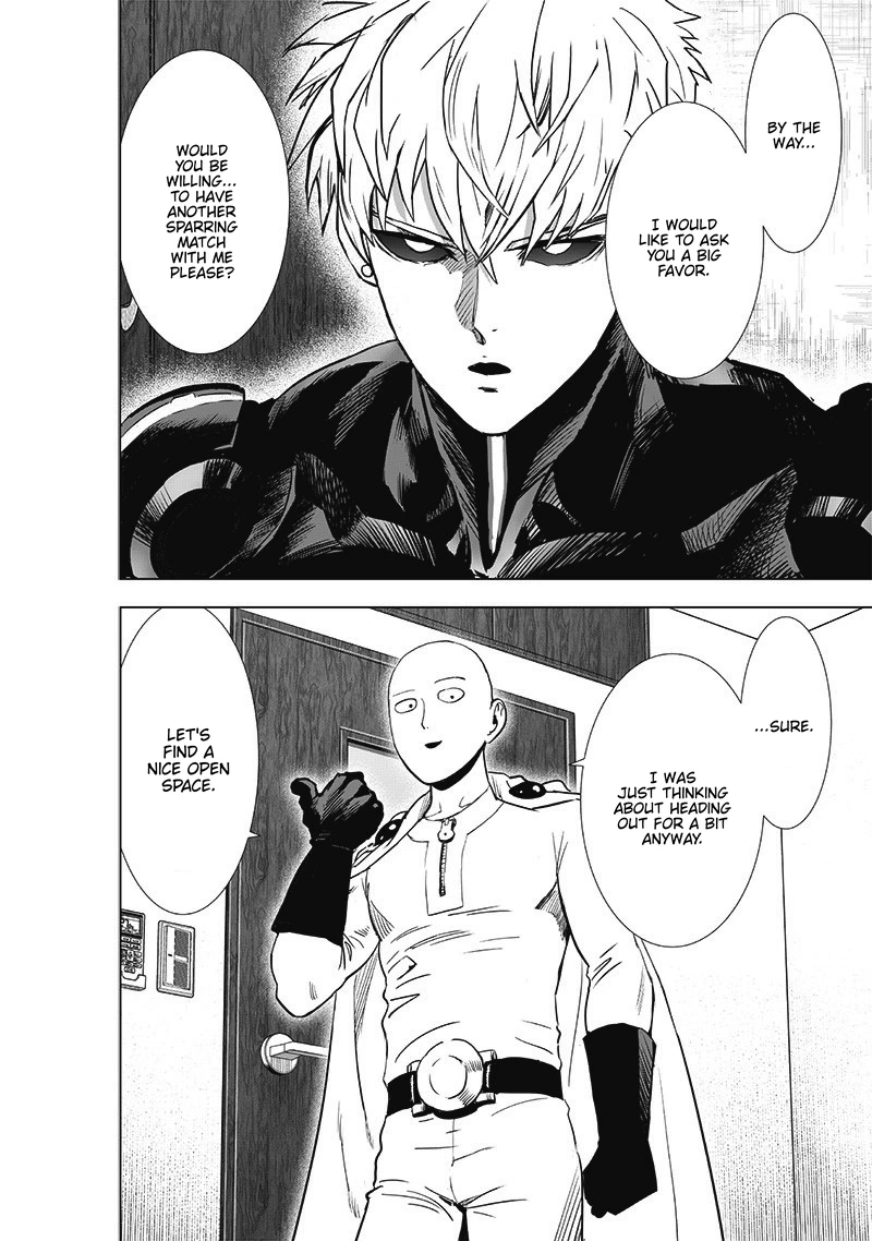 One Punch Man Manga Chapter 186 page 5 - Turning Point scene