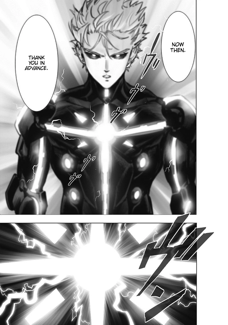 One Punch Man Manga Chapter 186 page 8 - Turning Point scene