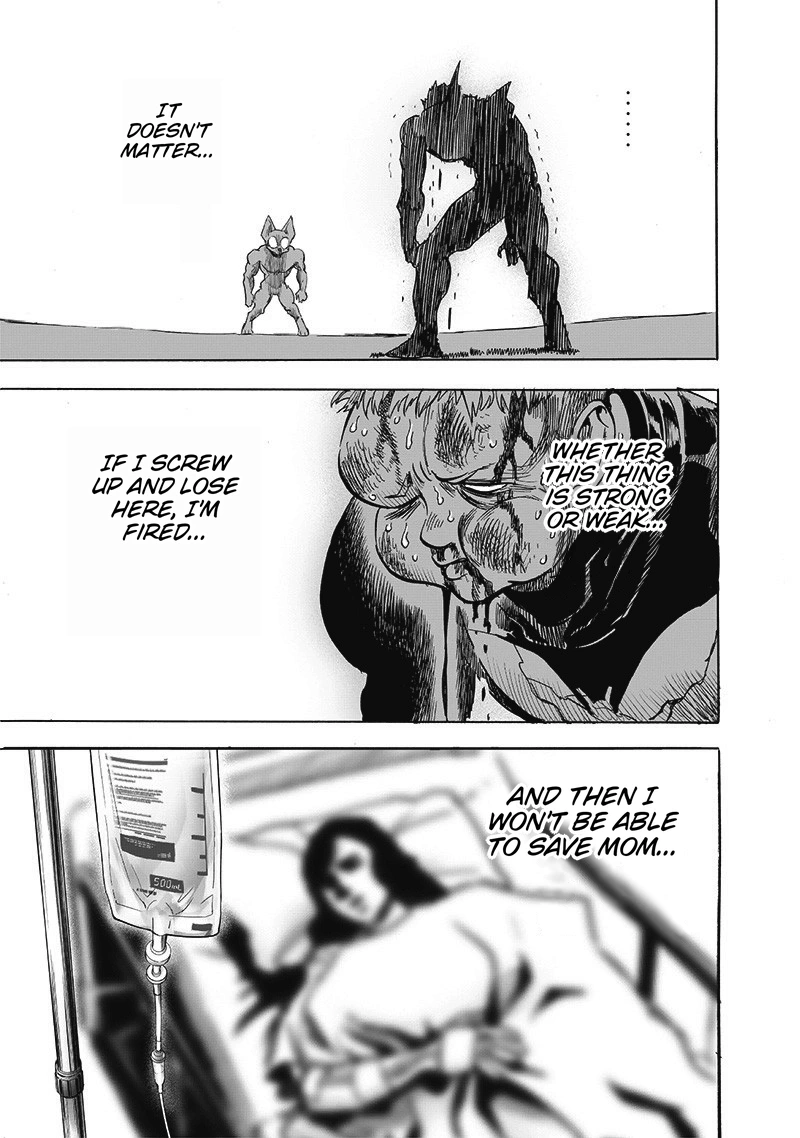 One Punch Man Manga Chapter 187 page 20 - The Butterfly and The Back scene