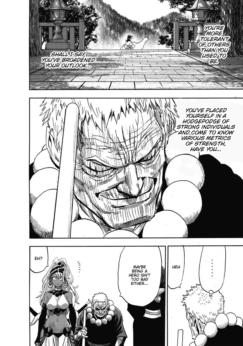 One Punch Man Manga Chapter 188 page 21 - Appraisal scene