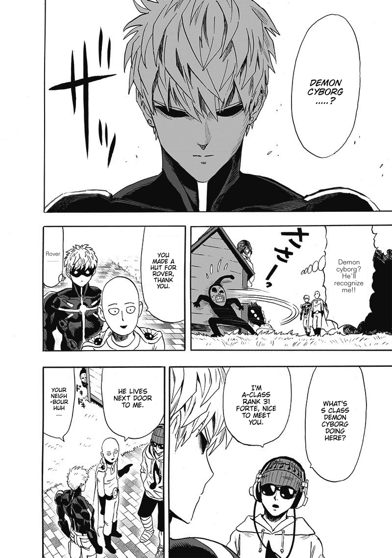 One Punch Man Manga Chapter 188 page 25 - Appraisal scene