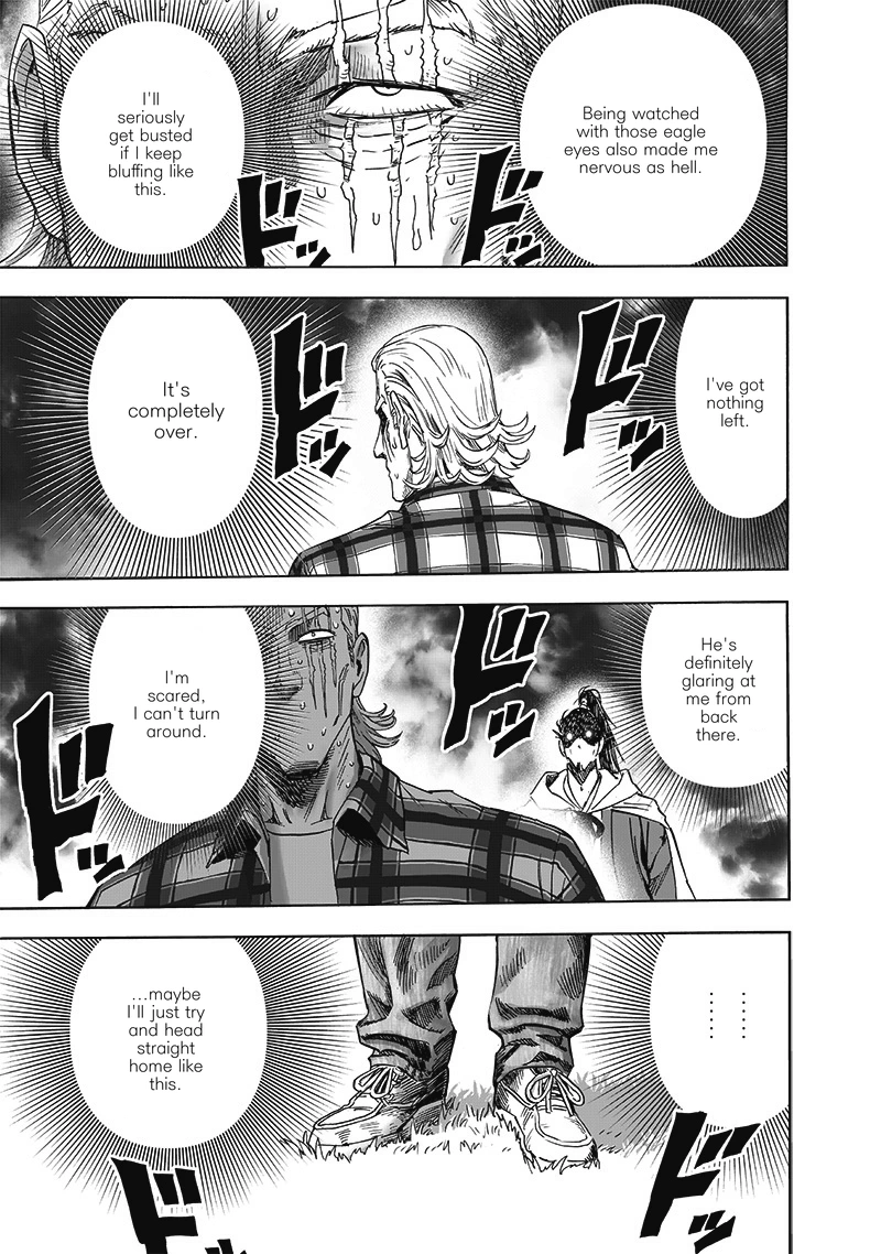 One Punch Man Manga Chapter 189 page 24 - Blade Test scene