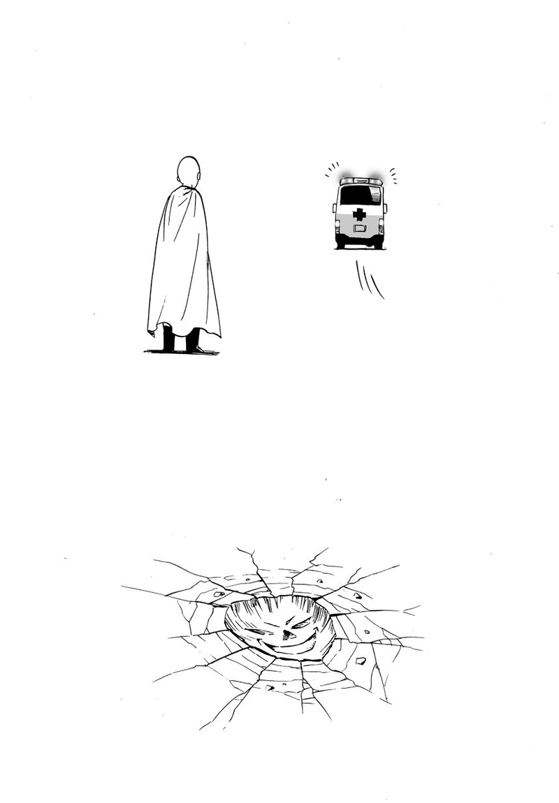 One Punch Man Manga Chapter 19 page 26 - No Time for This scene