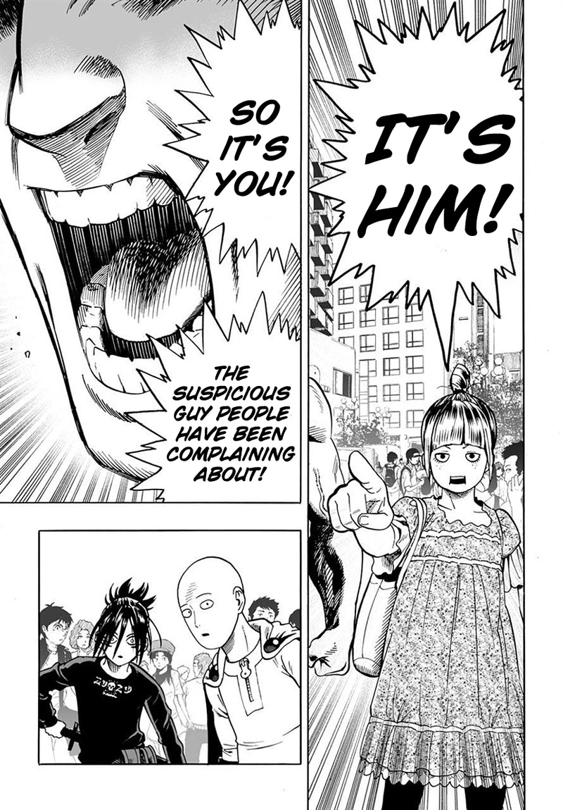 One Punch Man Manga Chapter 19 page 7 - No Time for This scene
