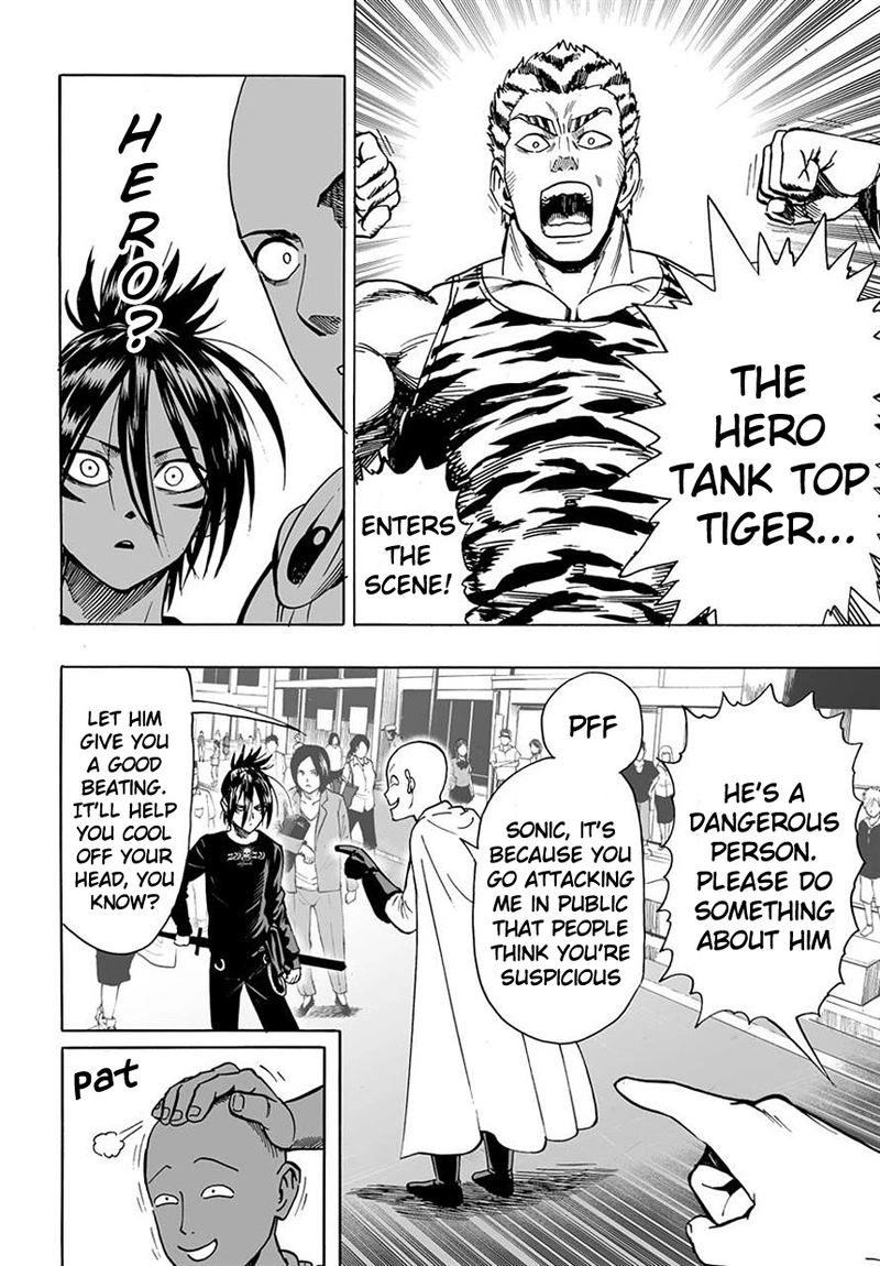 One Punch Man Manga Chapter 19 page 8 - No Time for This scene