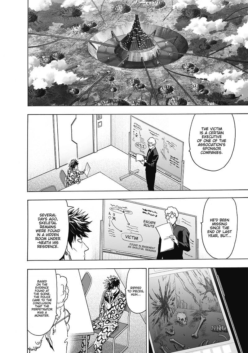 One Punch Man Manga Chapter 190 page 15 - Scheme scene