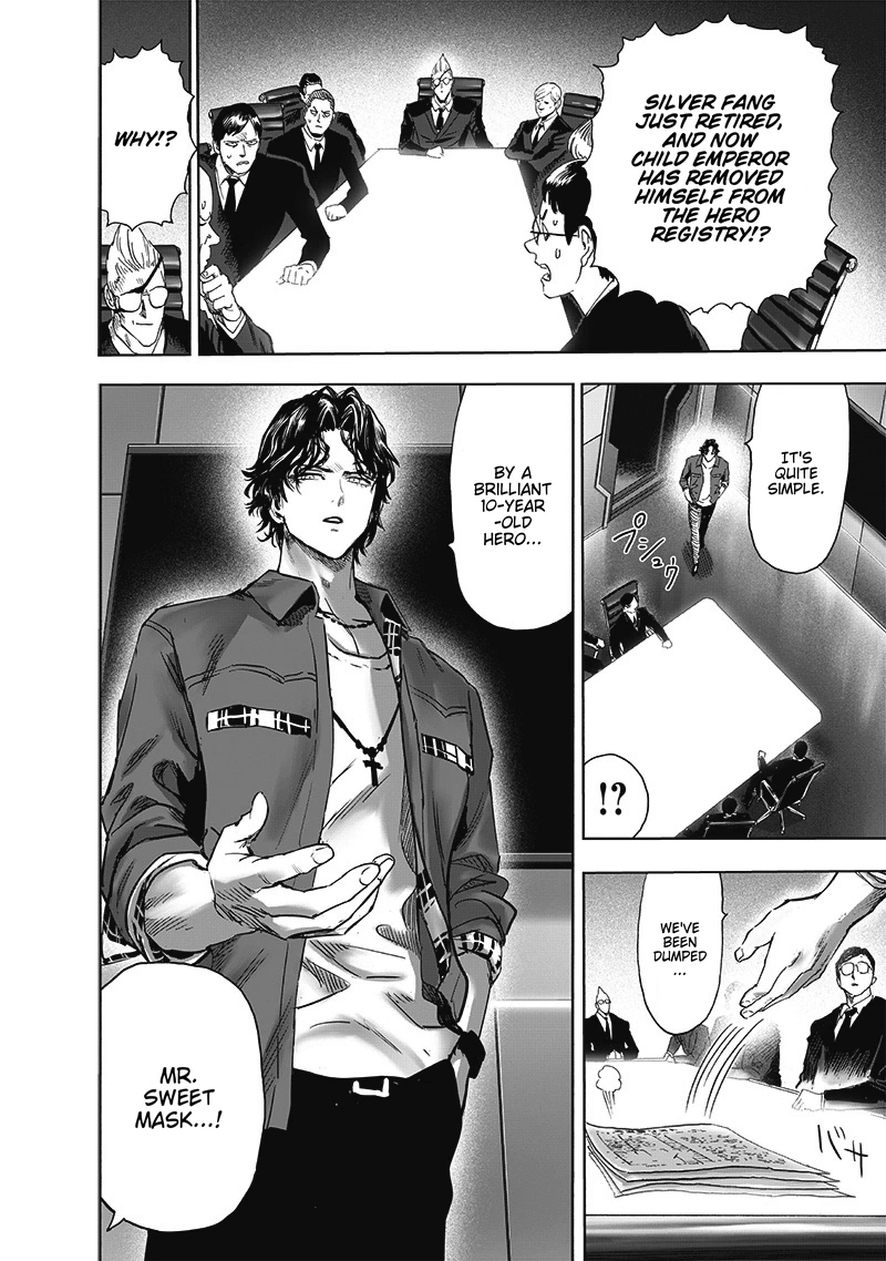 One Punch Man Manga Chapter 190 page 23 - Scheme scene