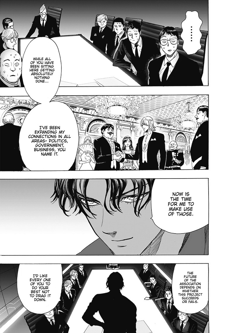 One Punch Man Manga Chapter 190 page 30 - Scheme scene