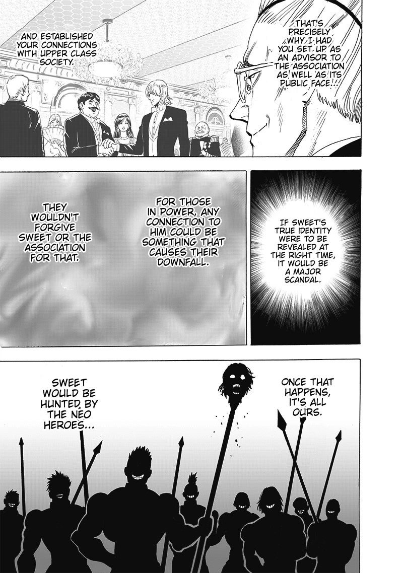 One Punch Man Manga Chapter 190 page 32 - Scheme scene