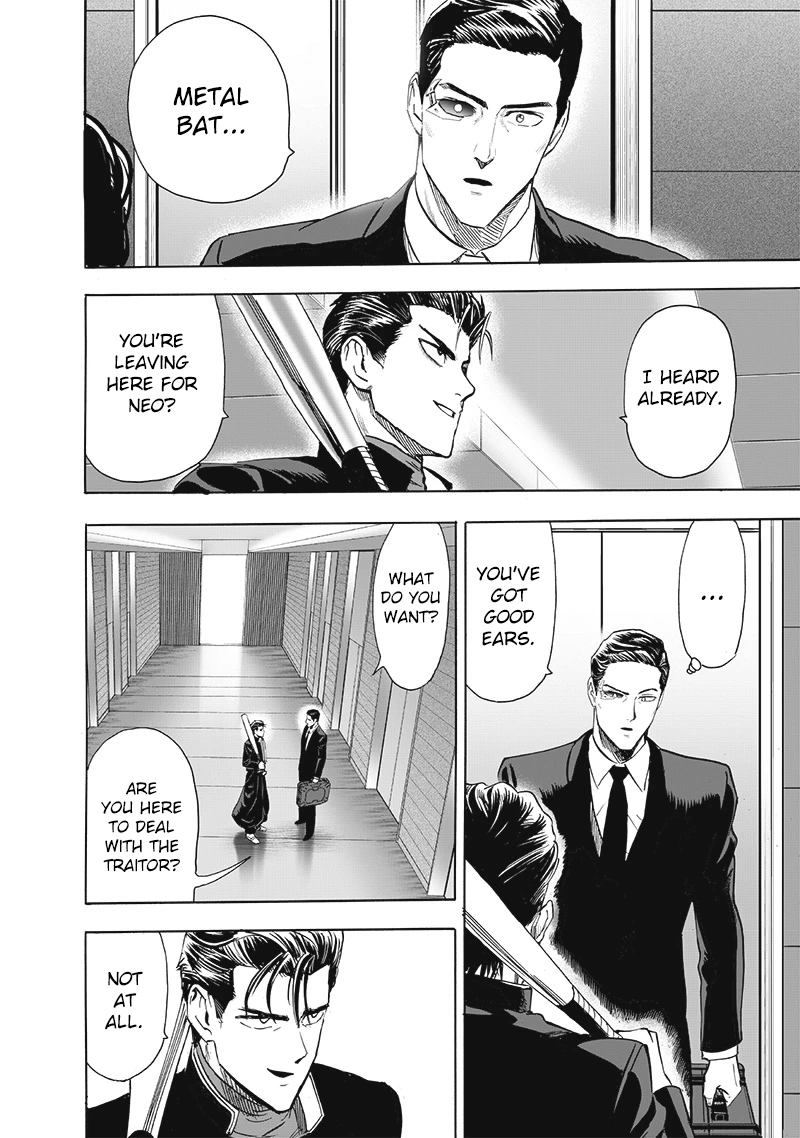 One Punch Man Manga Chapter 191 page 17 - Heroes scene