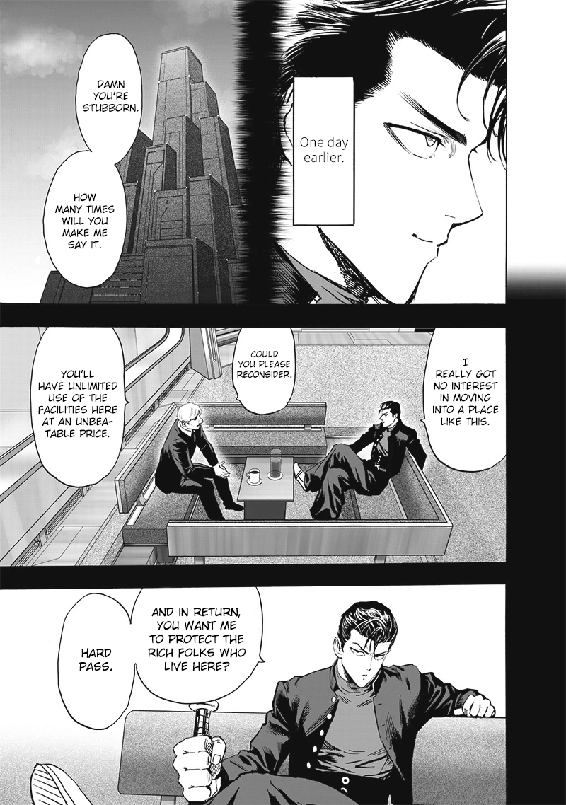 One Punch Man Manga Chapter 191 page 18 - Heroes scene