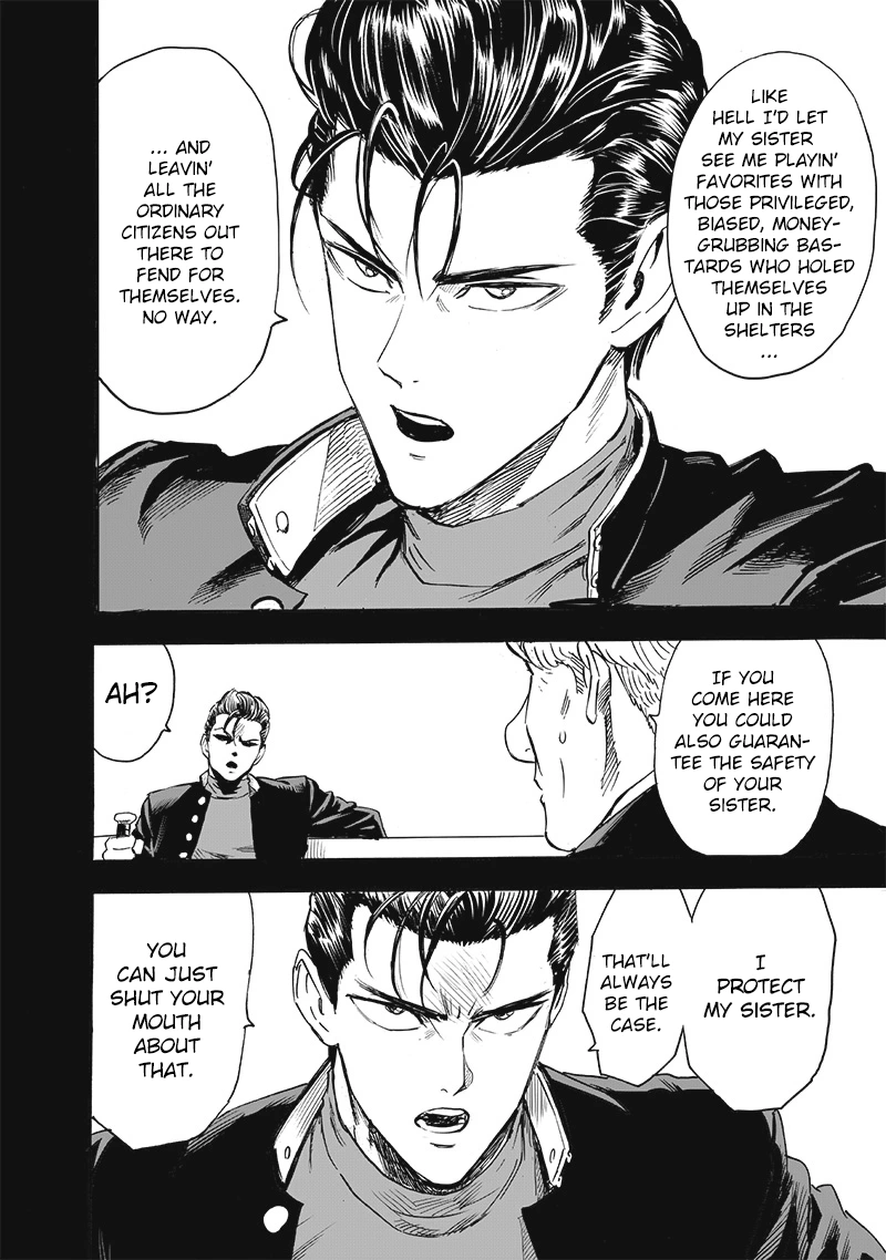 One Punch Man Manga Chapter 191 page 19 - Heroes scene