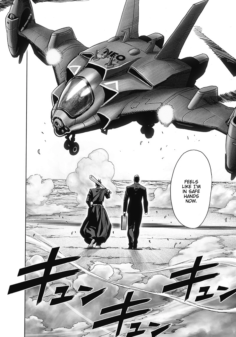 One Punch Man Manga Chapter 191 page 23 - Heroes scene