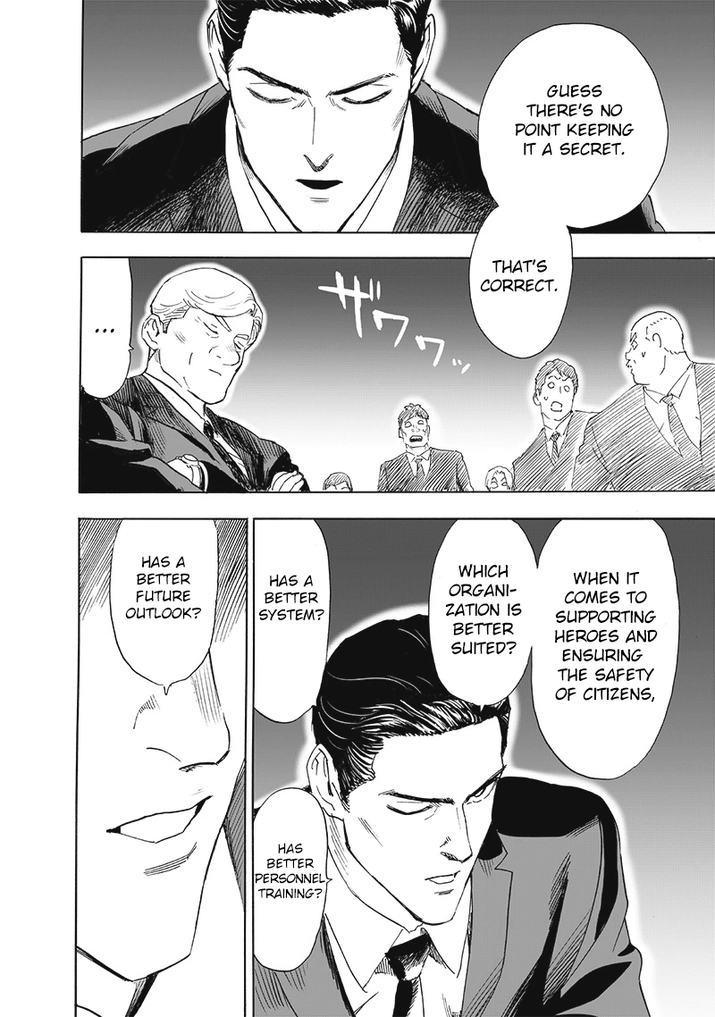 One Punch Man Manga Chapter 191 page 5 - Heroes scene