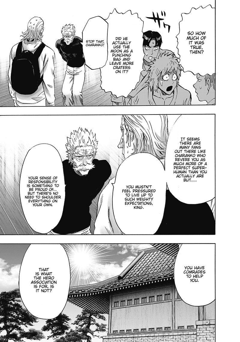One Punch Man Manga Chapter 192 page 10 - Level Up scene