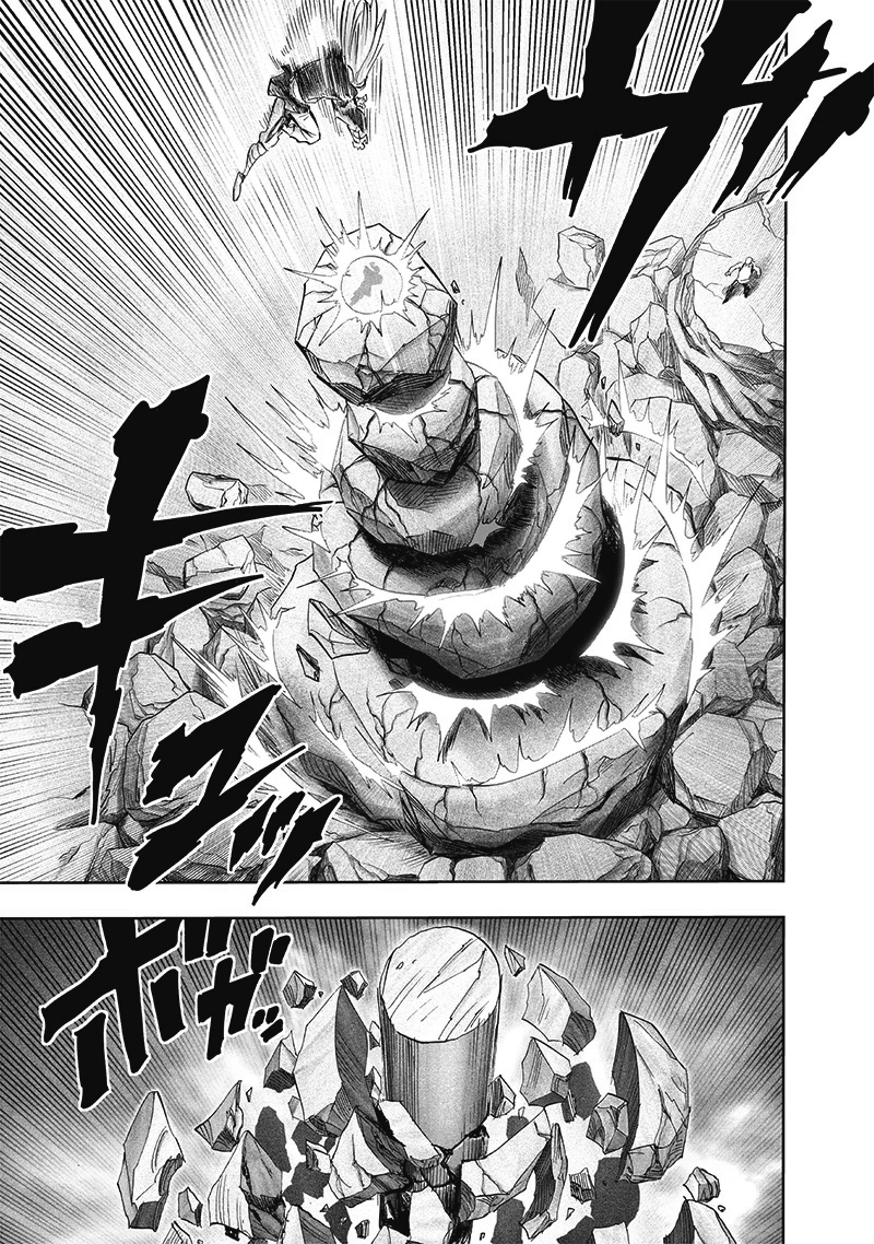 One Punch Man Manga Chapter 192 page 14 - Level Up scene