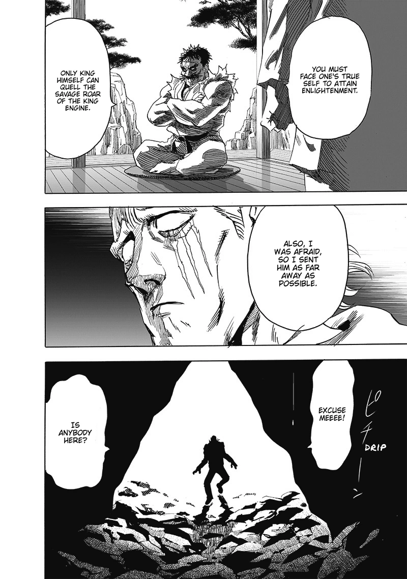 One Punch Man Manga Chapter 192 page 22 - Level Up scene