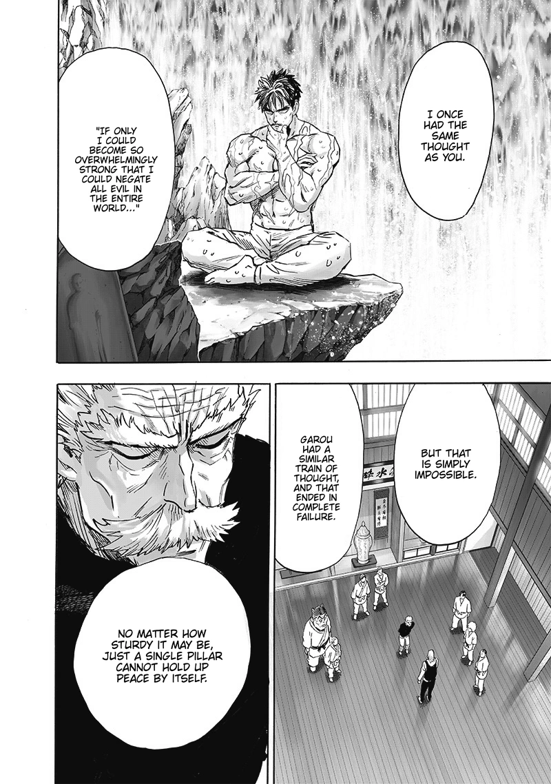 One Punch Man Manga Chapter 192 page 5 - Level Up scene