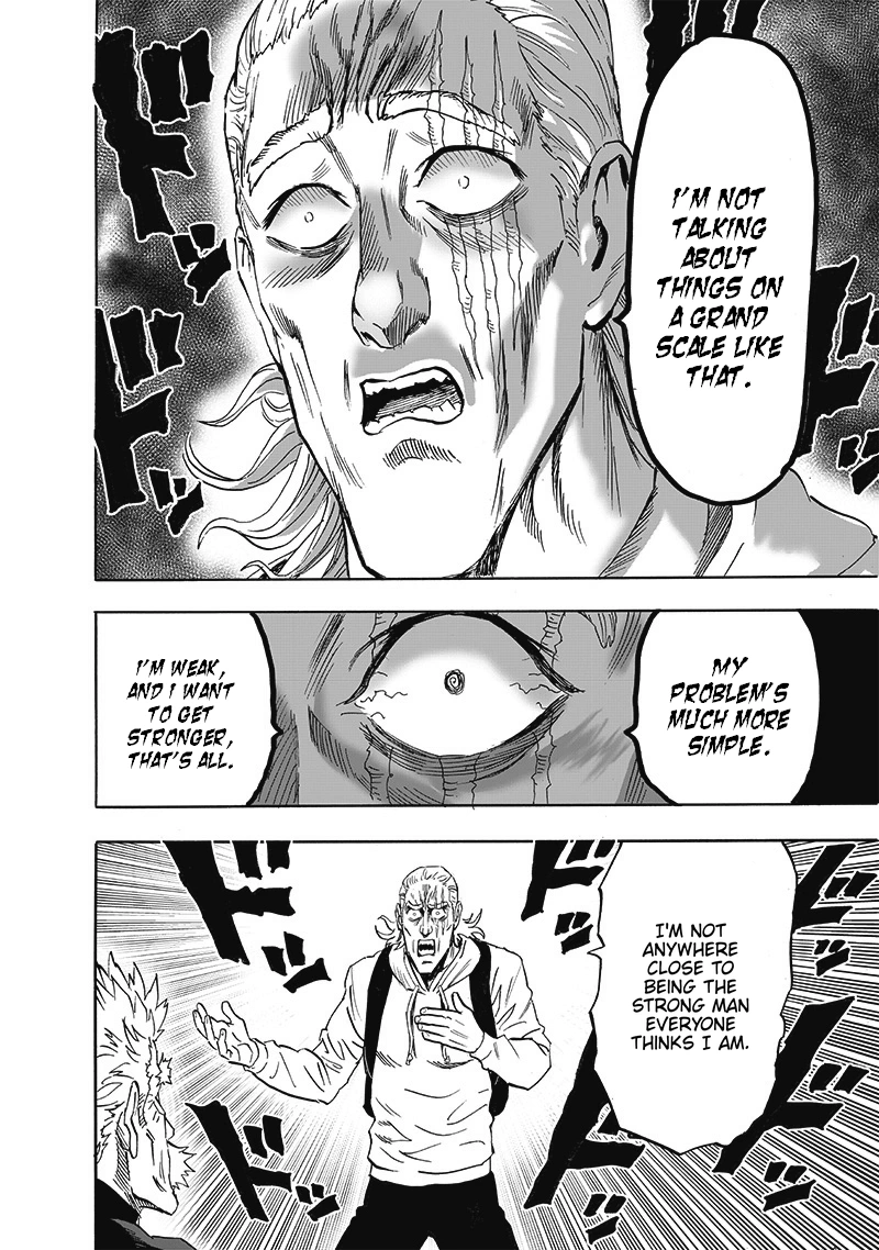 One Punch Man Manga Chapter 192 page 7 - Level Up scene