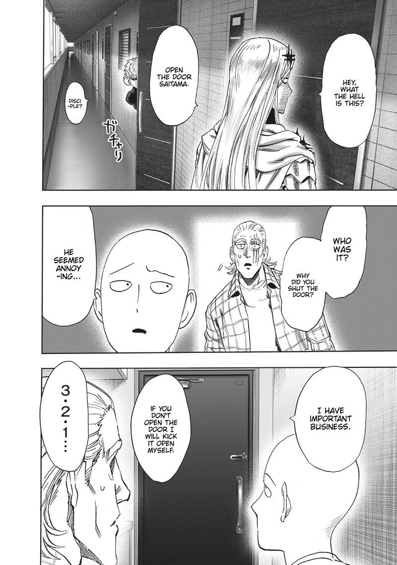 One Punch Man Manga Chapter 193 page 20 - Worlds I Know Nothing About scene