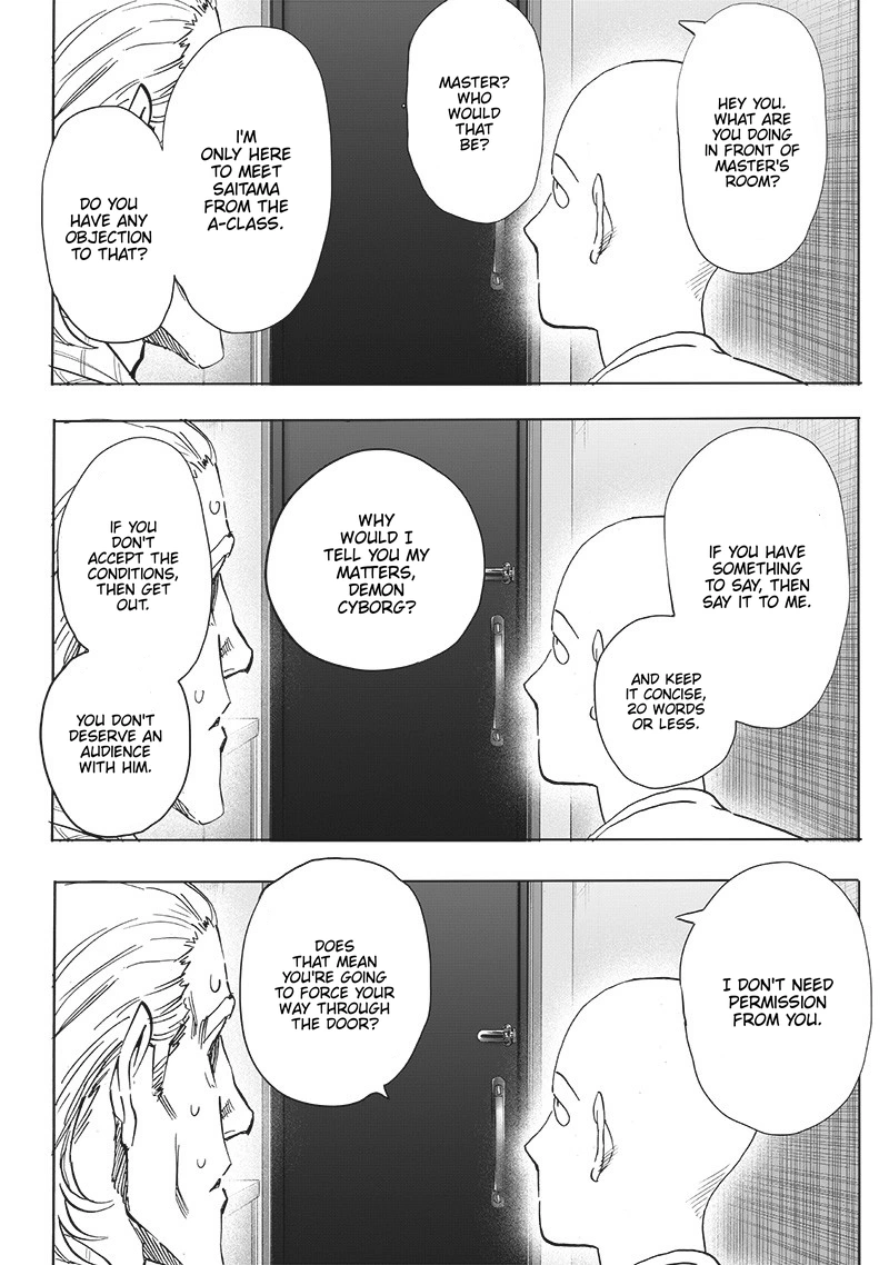 One Punch Man Manga Chapter 193 page 21 - Worlds I Know Nothing About scene