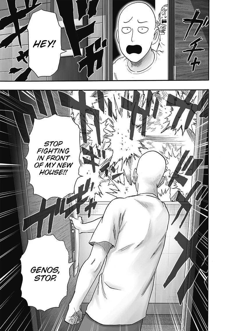One Punch Man Manga Chapter 193 page 23 - Worlds I Know Nothing About scene