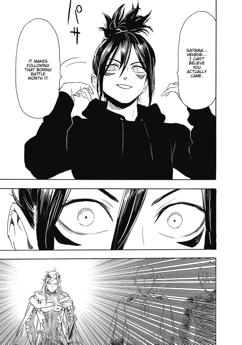 One Punch Man Manga Chapter 194 page 21 - Right Away scene