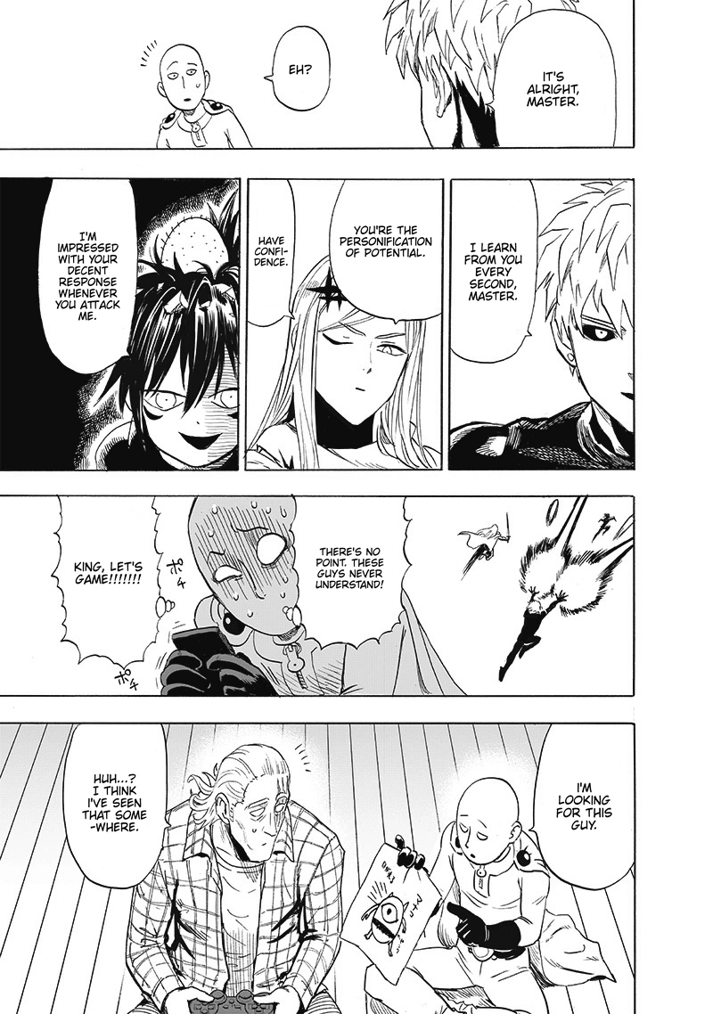 One Punch Man Manga Chapter 194 page 35 - Right Away scene