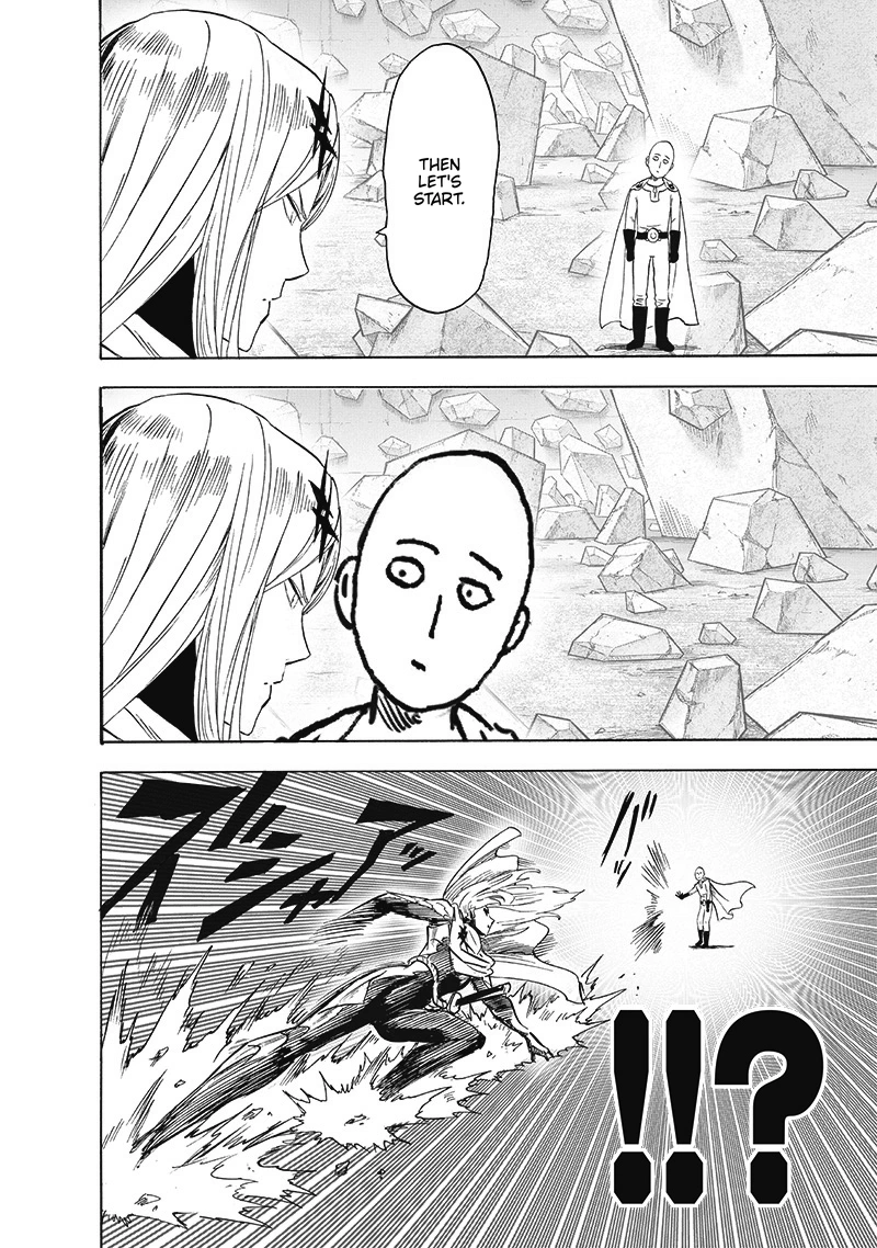 One Punch Man Manga Chapter 194 page 5 - Right Away scene