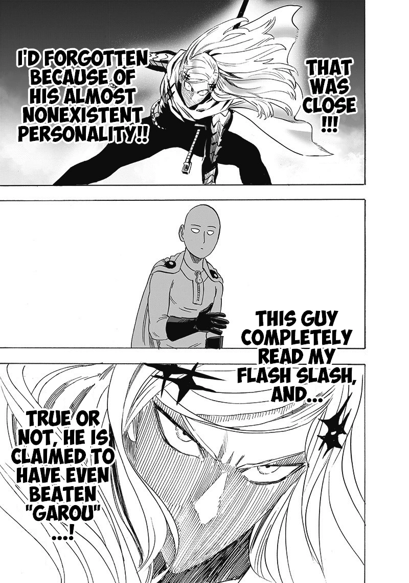 One Punch Man Manga Chapter 194 page 6 - Right Away scene
