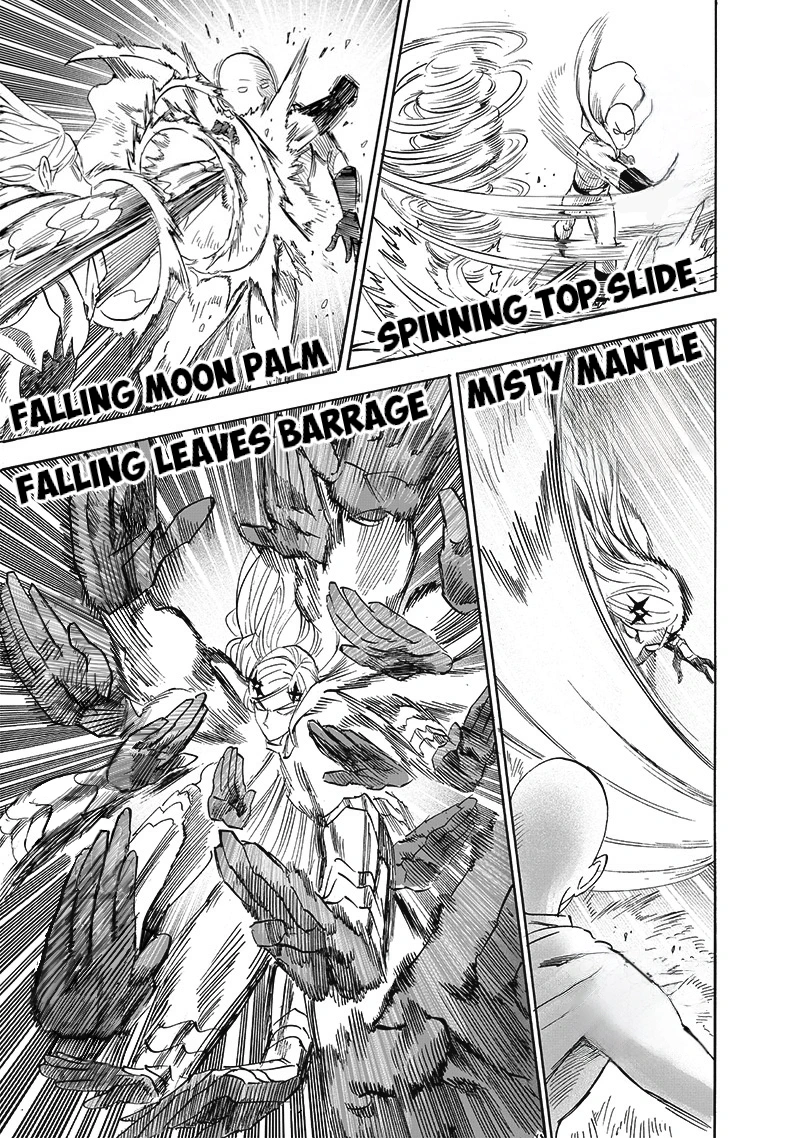 One Punch Man Manga Chapter 194 page 8 - Right Away scene
