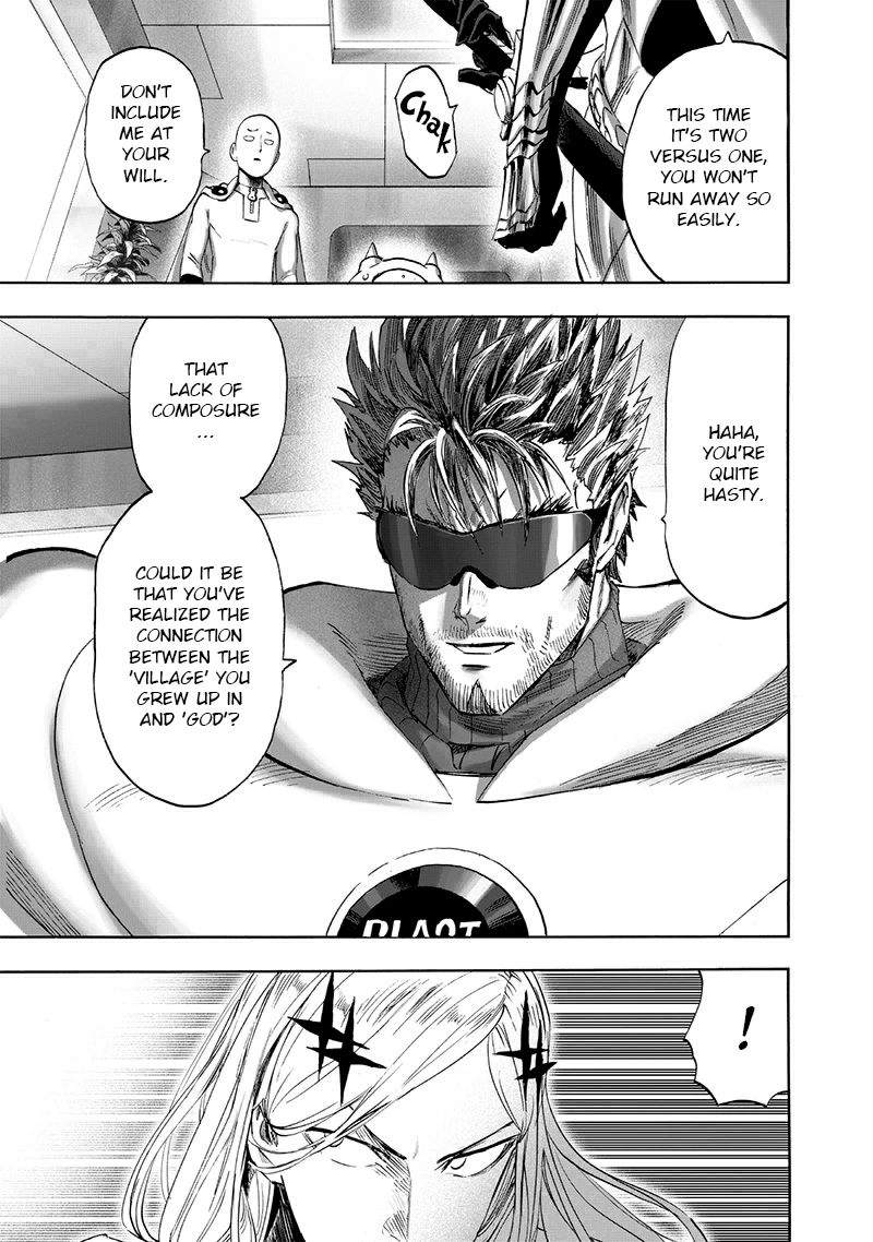 One Punch Man Manga Chapter 195 page 5 - That Man scene