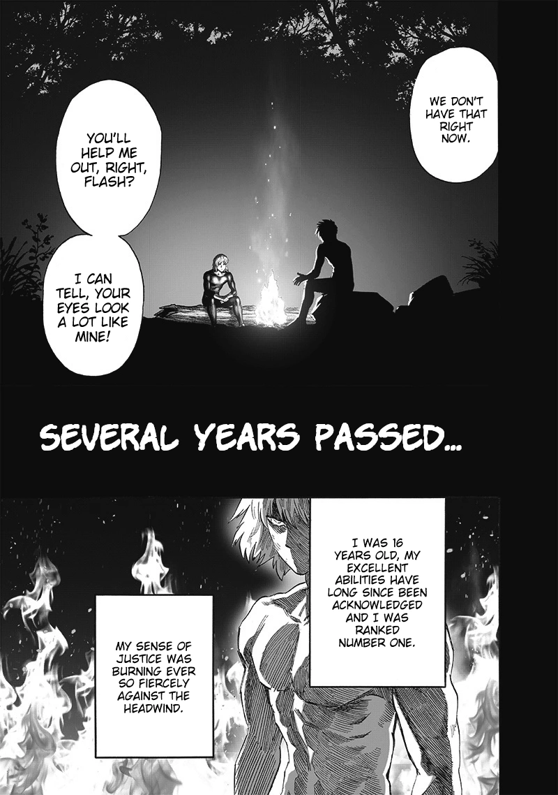 One Punch Man Manga Chapter 196 page 15 - Ninja Village scene