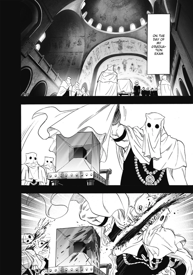 One Punch Man Manga Chapter 196 page 16 - Ninja Village scene