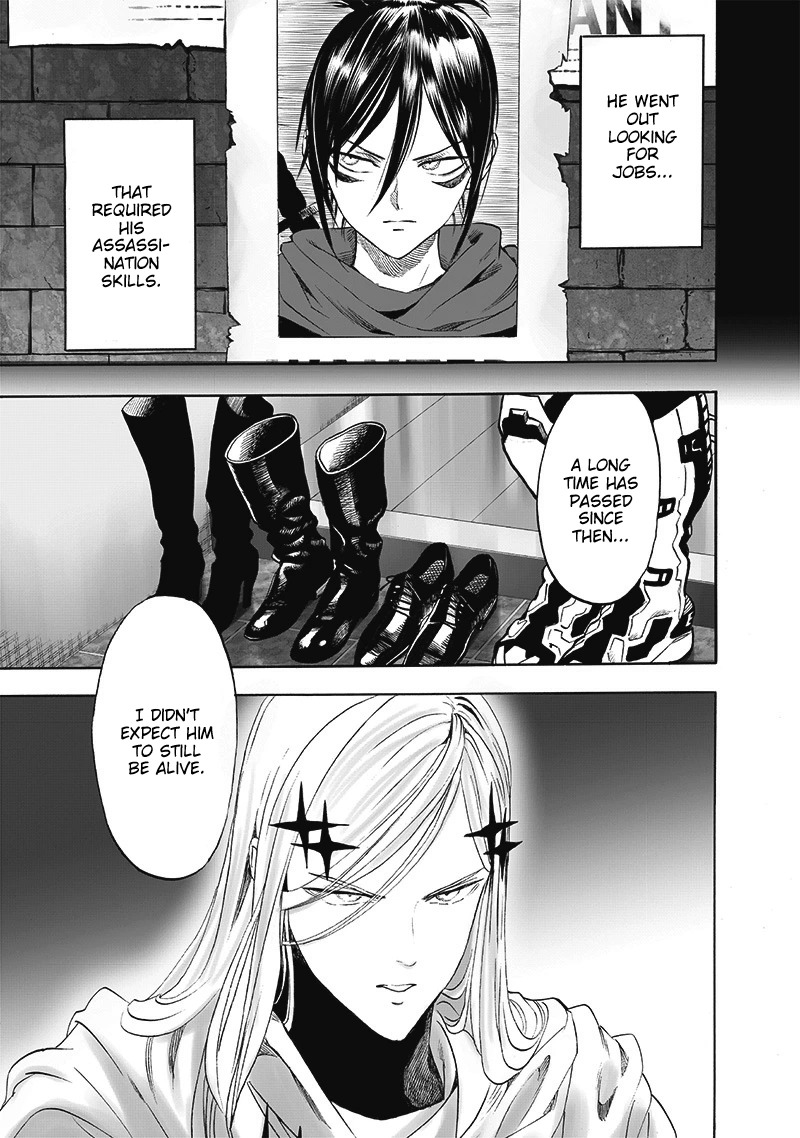 One Punch Man Manga Chapter 196 page 19 - Ninja Village scene