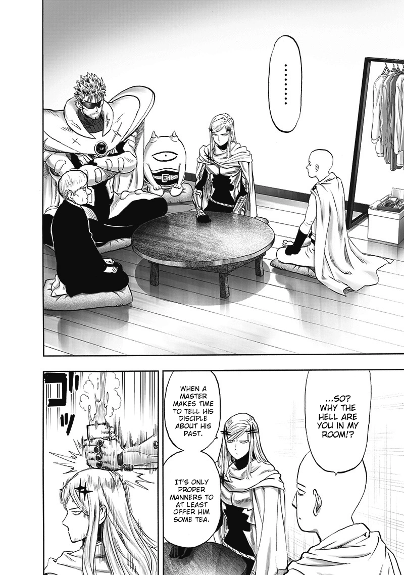One Punch Man Manga Chapter 196 page 20 - Ninja Village scene