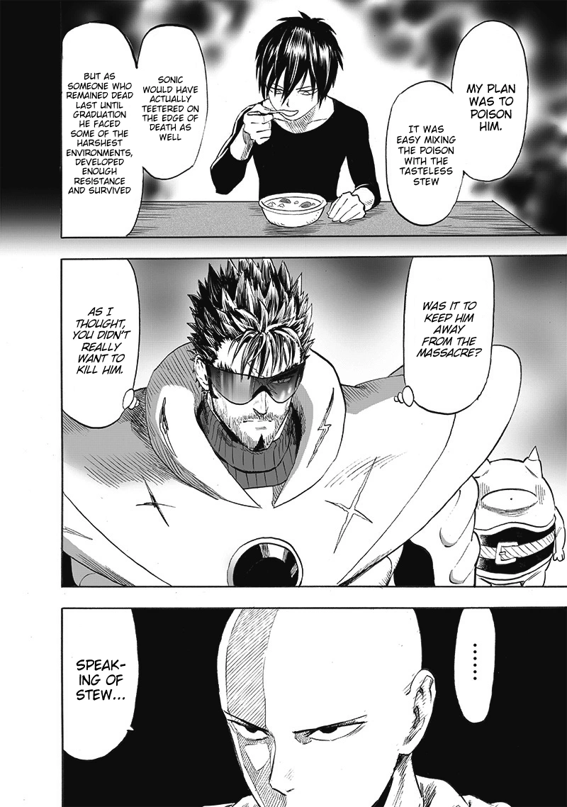 One Punch Man Manga Chapter 196 page 22 - Ninja Village scene